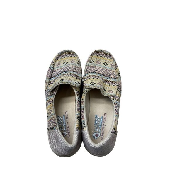 Skechers Women's BOBS Skipper Point Proven Loafer Slip On Aztec Boho Size 7 - Picture 4 of 9